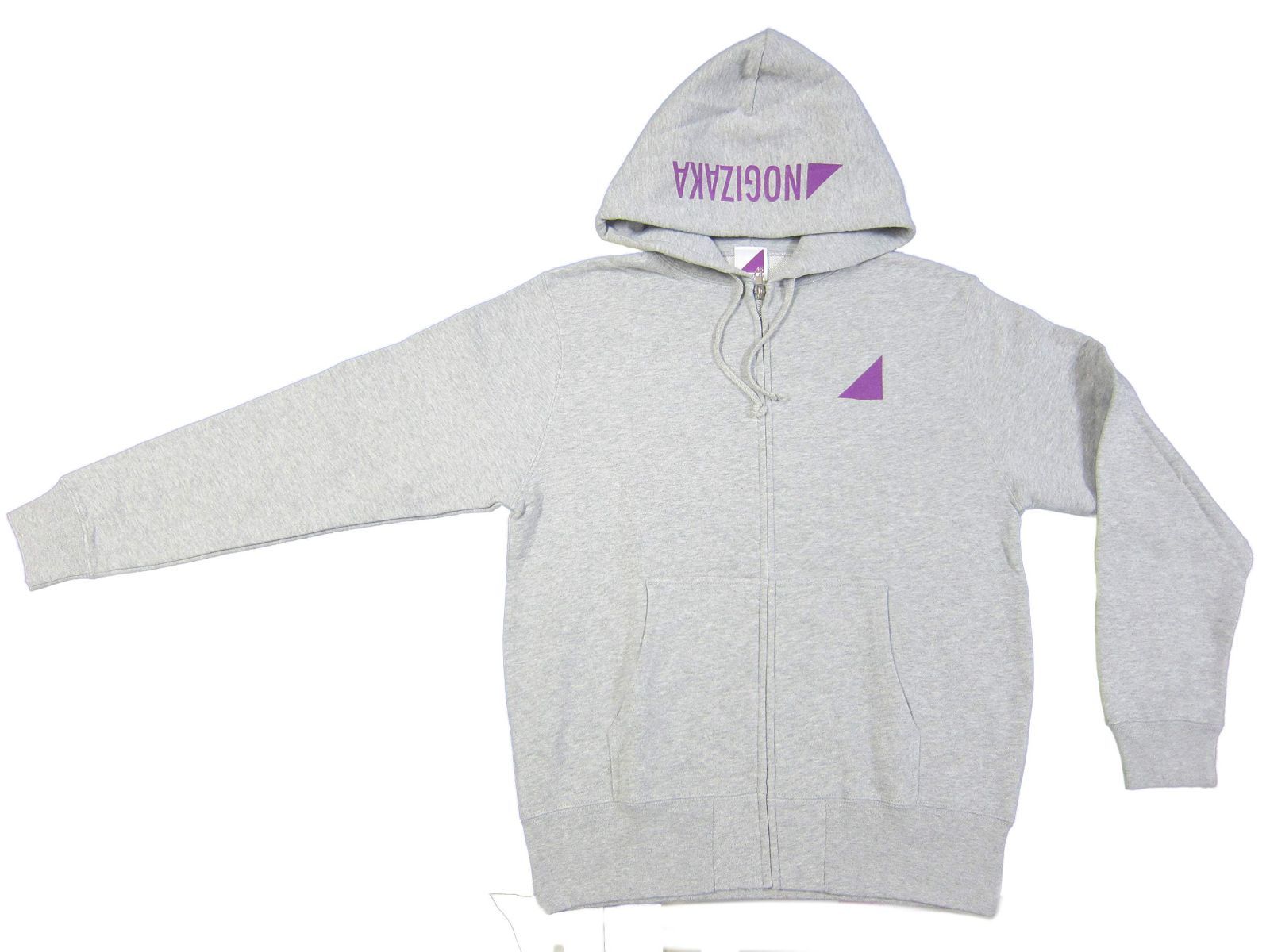 Size M_Color グレー 乃木坂46 WebShop 4期生お見立て会 ロゴパーカー Mサイズ