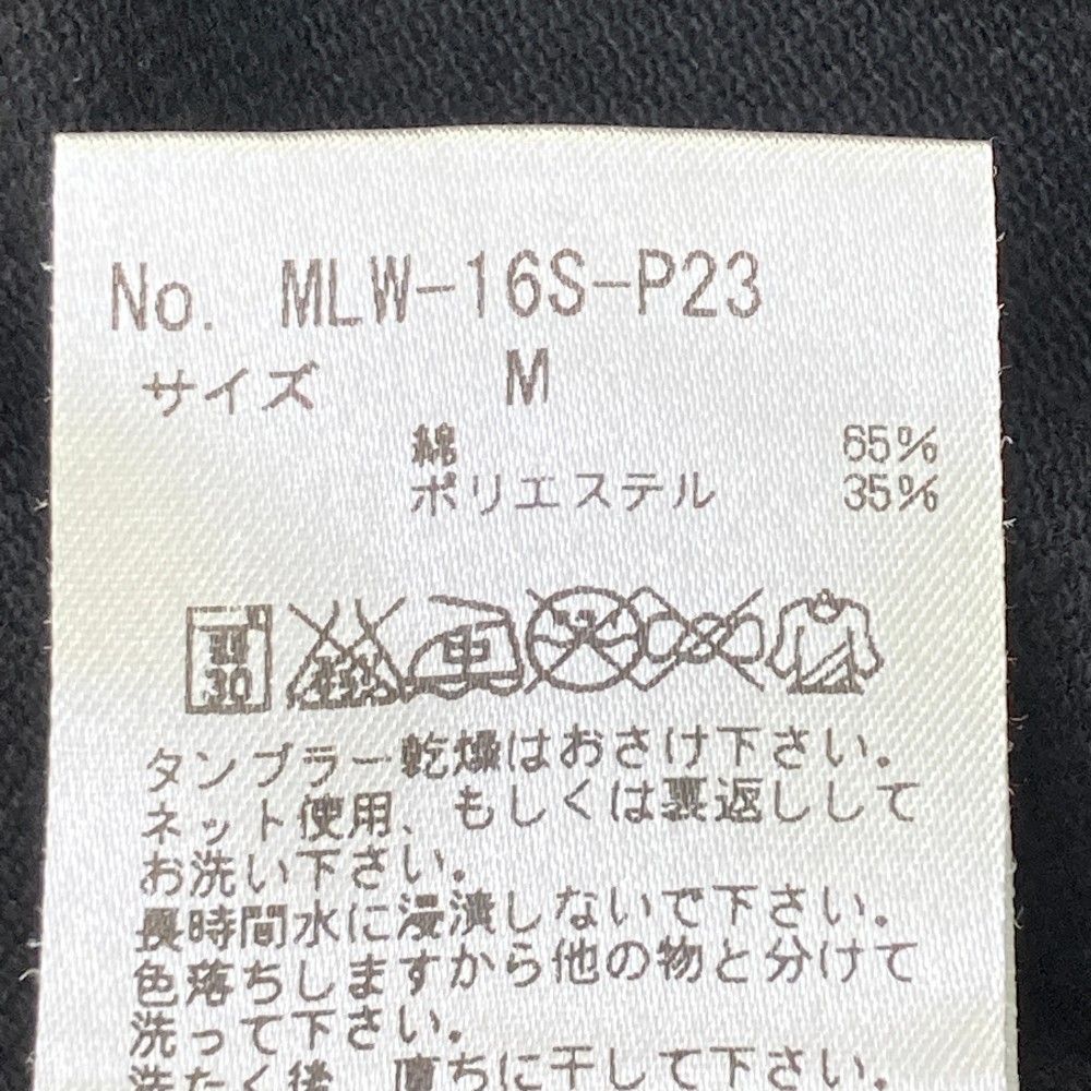 サイズ：M MARK&LONA マークアンドロナ ノースリーブポロシャツ 刺繍総