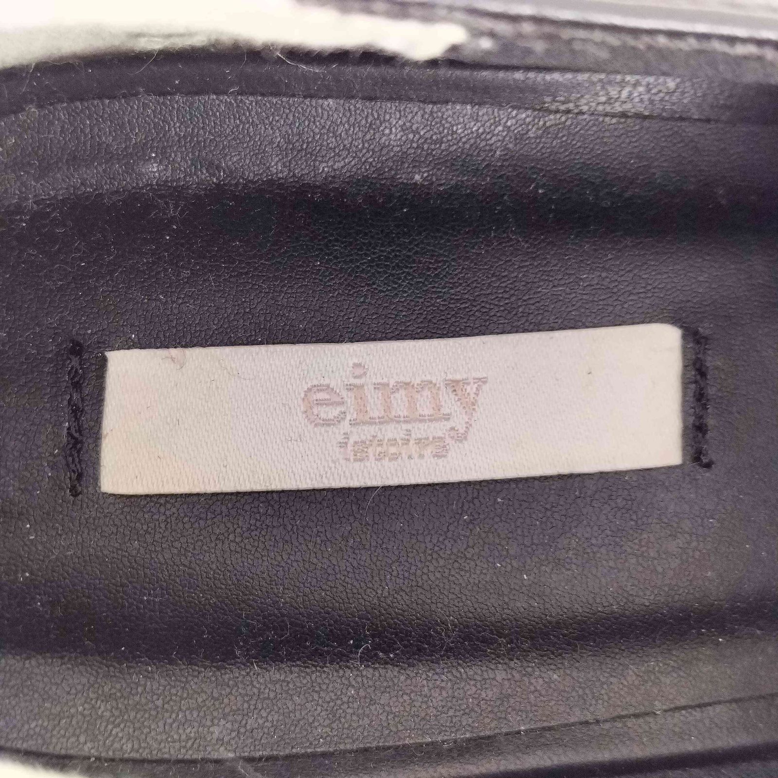 エイミーイストワール eimy istoire レースアップポインテッドシューズ