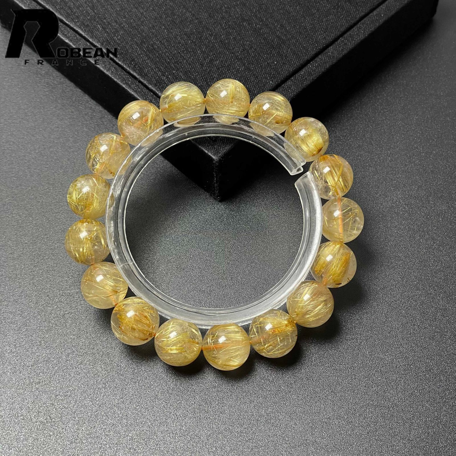 満針ルチルクォーツ