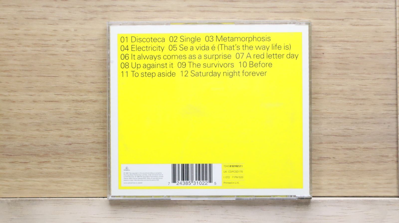 ペット・ショップ・ボーイズ「Liberation」のCDSセット 41IsPdApzCL._UF350,350_QL80_.jpg