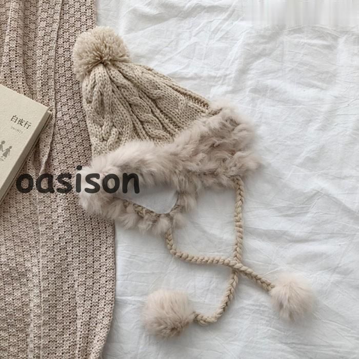 UGG ニットビーニー ライトグレー O/S UGG ニットビーニー ライトグレー O/S