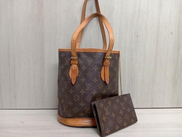 LOUIS VUITTON モノグラム FL0031 バケツPM ポーチ付き トートバッグ バケット M42238 - メルカリ