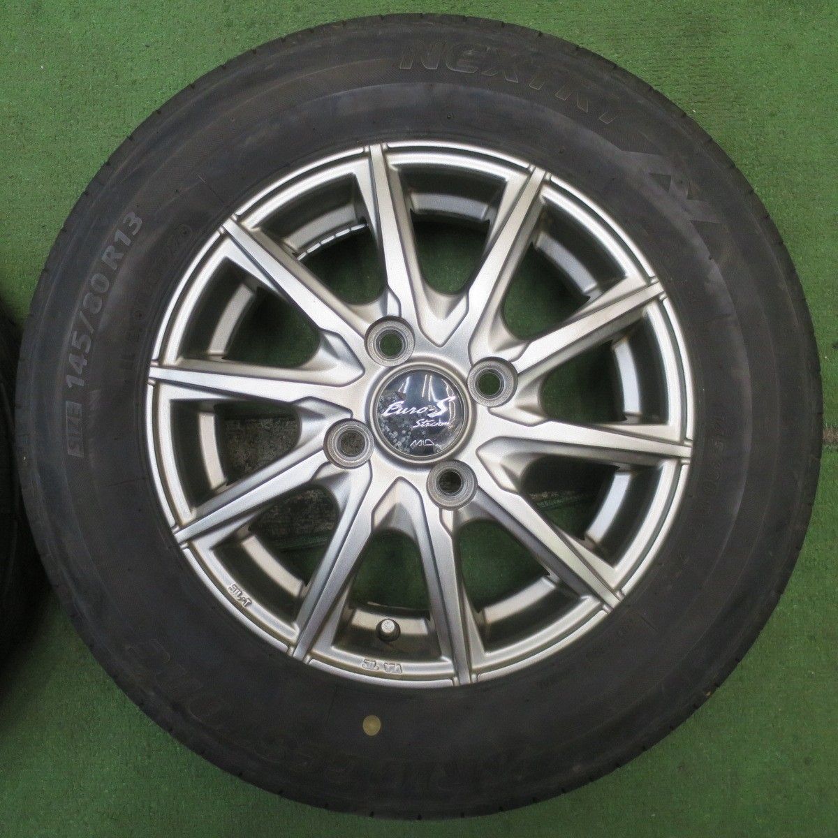 4本価格 22年 145 80R13 ブリヂストン ネクストリー エコピア Euro-Stream MiD マルカ 13インチ PCD100 4H 5092605NJノ