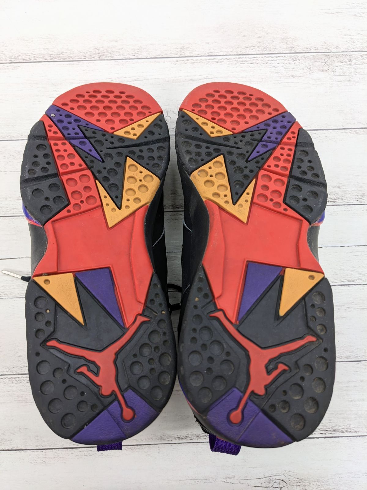 NIKE ナイキ AIR JORDAN 7 RETRO RAPTOR 304775 006 2002年製 US9.5 27.5cm ジョーダン ブラック