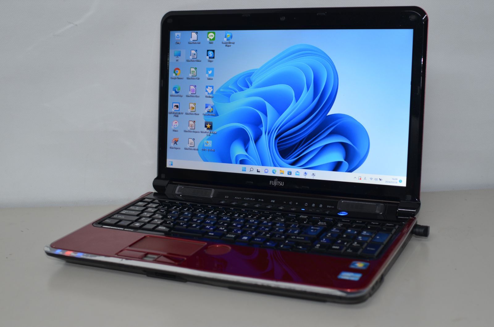最新Windows11+office 新品爆速SSD512GB 富士通 AH77/C core i7-2630QM 