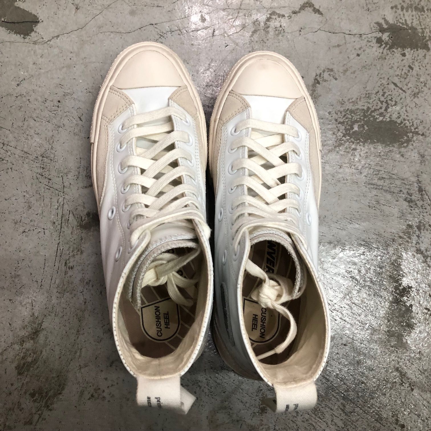 CONVERSE ADDICT ROKH HI 1SD254 厚底 レザー ハイカット スニーカー コンバースアディクト ロック 27cm  77202A1 - メルカリ