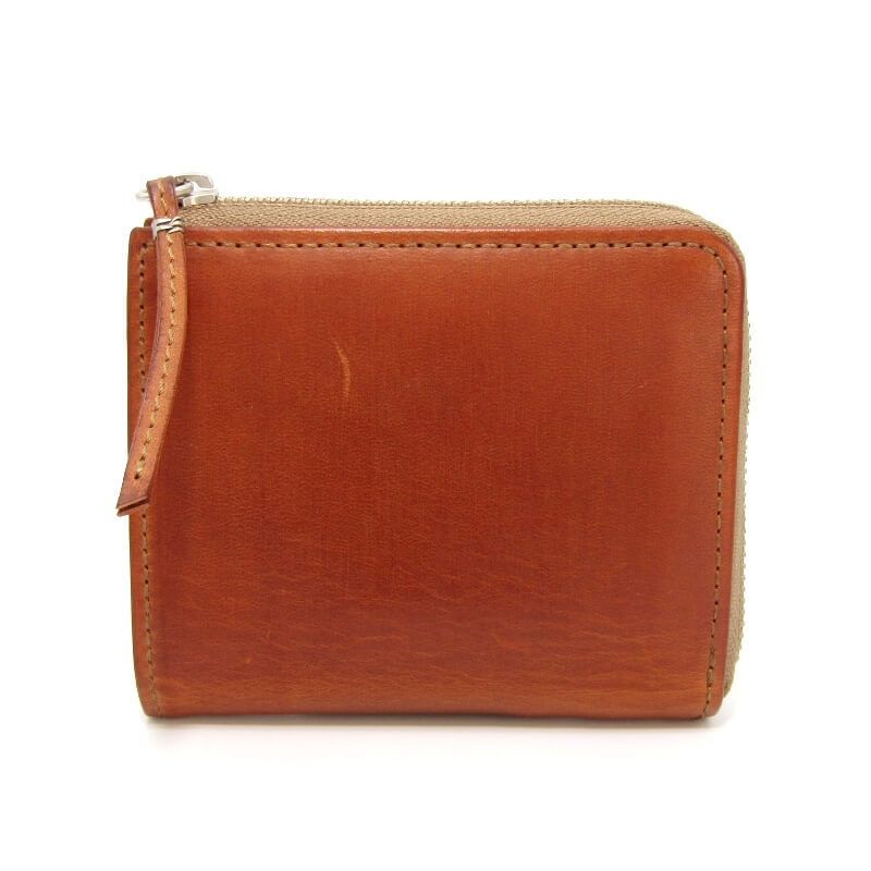 SLOW スロウ ミニ財布 BEAMS別注 Coin Wallet ingrasat L字 ビームス キャメル 28011120