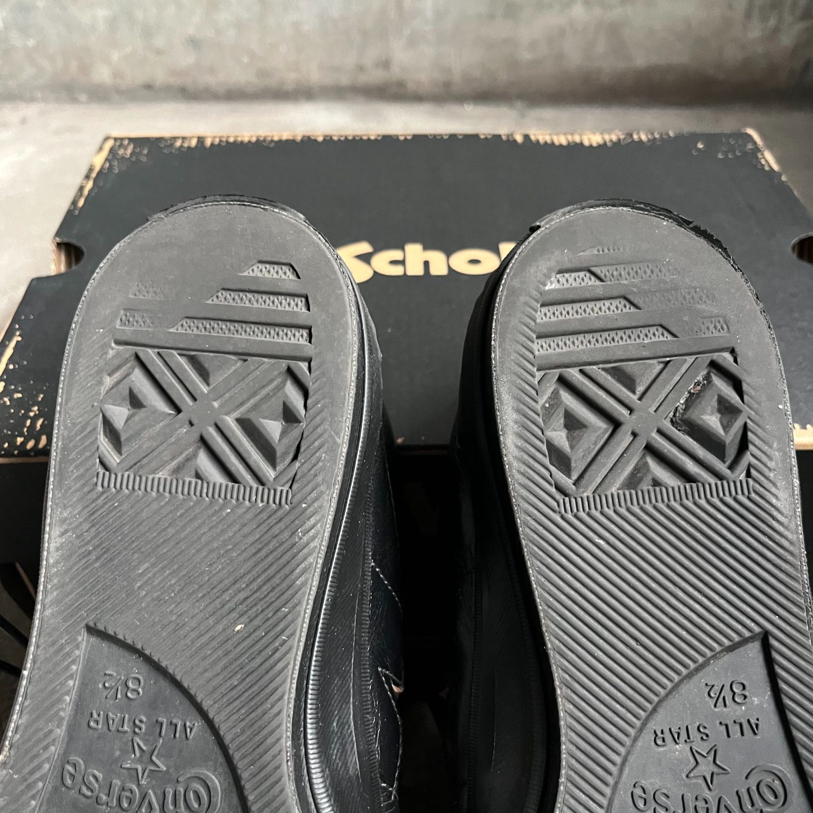 CONVERSE × Schott ONE STAR Z Schott 27cm コンバース ショット ワン 