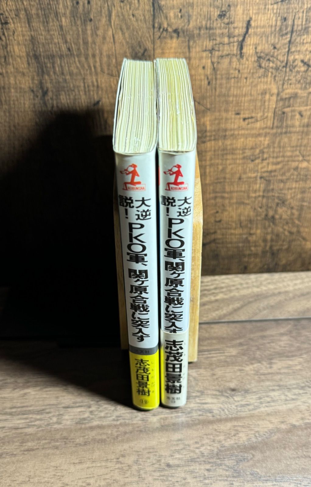 【中古】 大逆説！ＰＫＯ軍、幕末争乱に突入す 長編スペクタクル小説 ２/光文社/志茂田景樹 初版】大逆説！PKO軍、関ヶ原に突入す 第1〜2巻 2冊セット 志茂