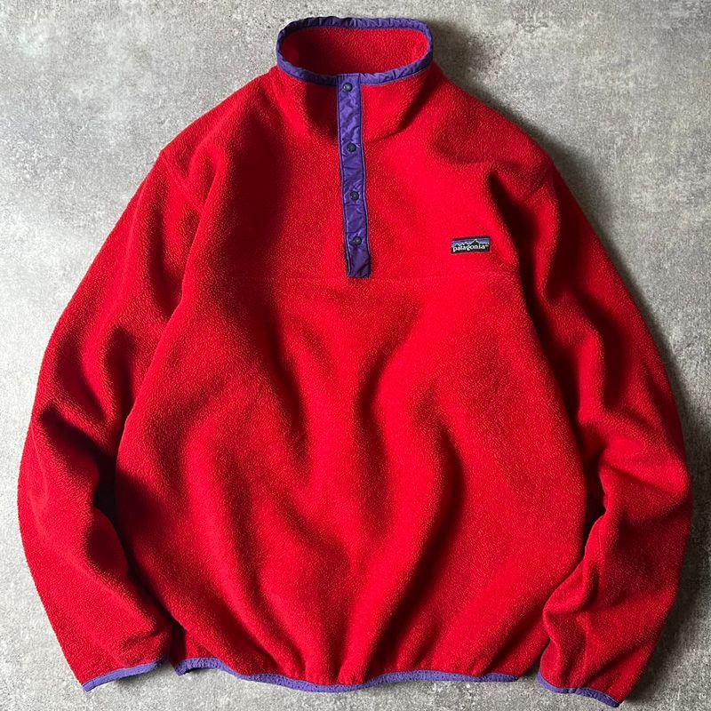 80s 三角タグ Patagonia スナップT プルオーバー フリース ジャケット ...