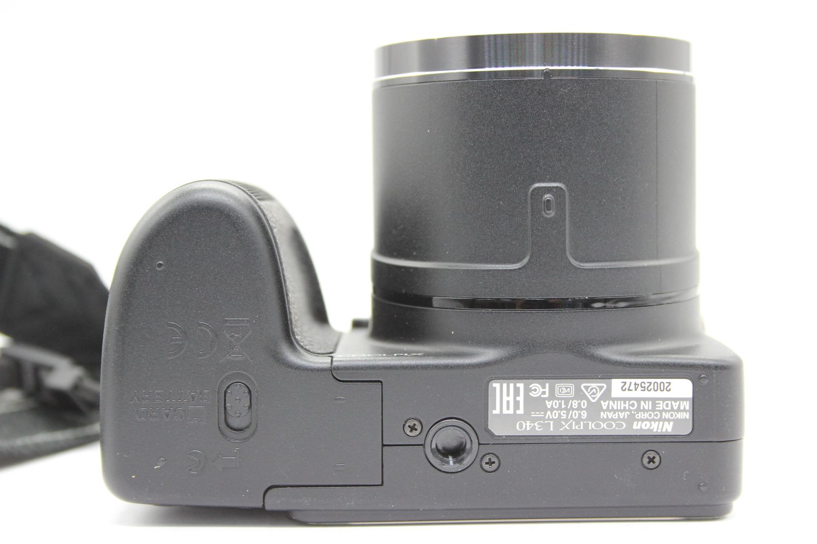 【返品保証】 【便利な単三電池で使用可】ニコン Nikon Coolpix L340 28x 元箱付き コンパクトデジタルカメラ s5733