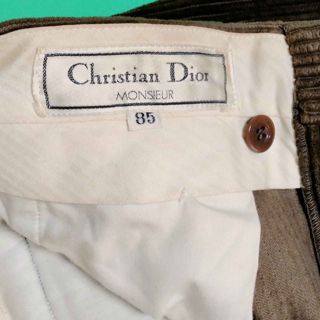 90s Christian Dior コーデュロイパンツ 太畝 茶色/GW225 2025年最新】dior コーデュロイパンツの人気アイテム - メルカリ