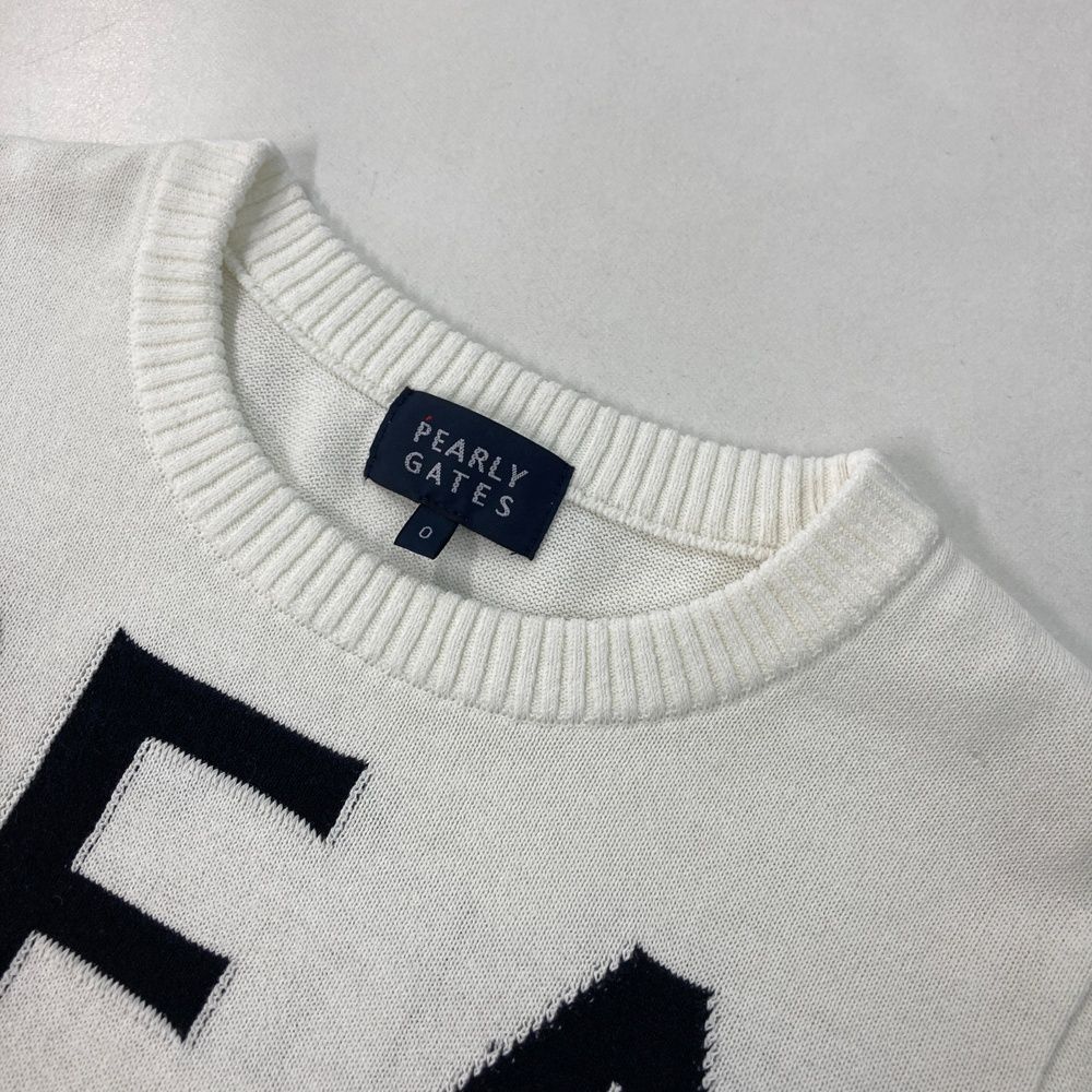 PEARLY GATES PGロゴフード付きパーカーセーター レディース