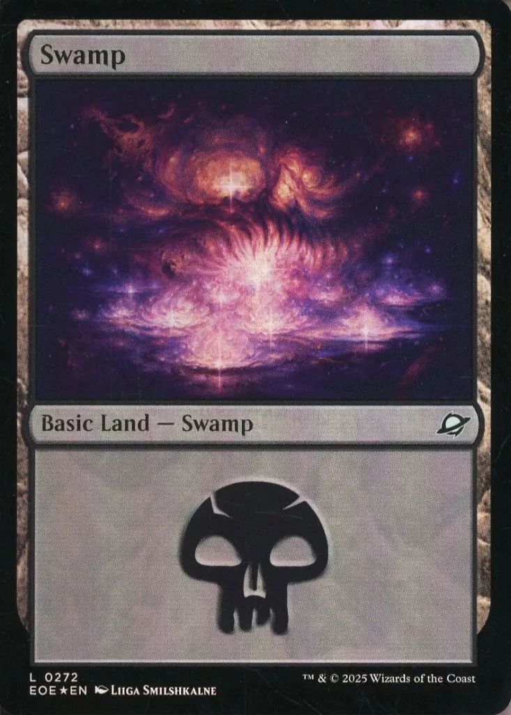 中古】マジックザギャザリング 0272[L]：【EOE】【FOIL】Swamp