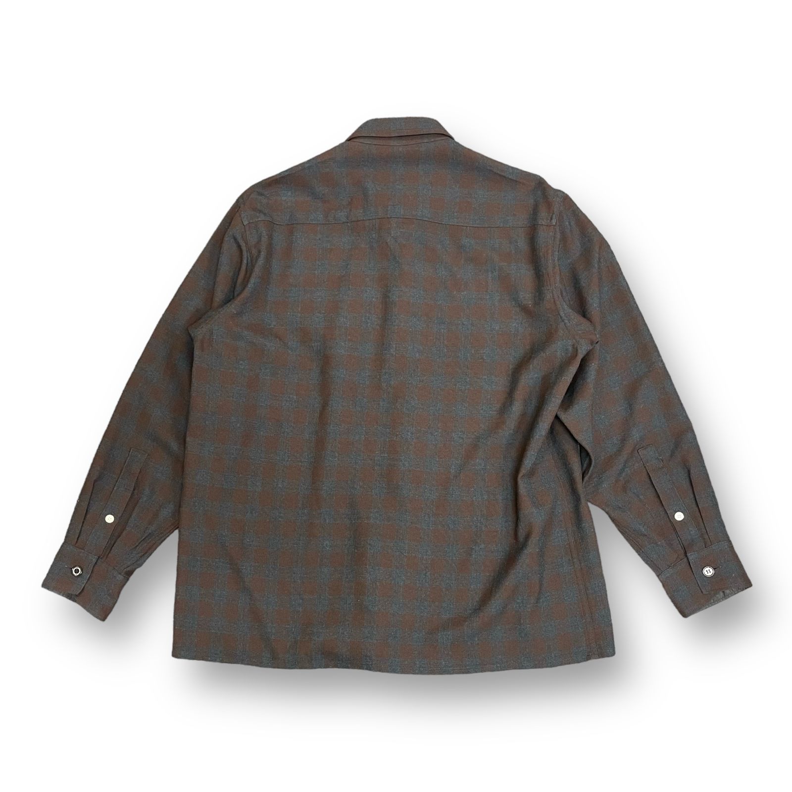 DAIRIKU 21AW Emilio Wool Shirt with Money Clip エミリオウール 