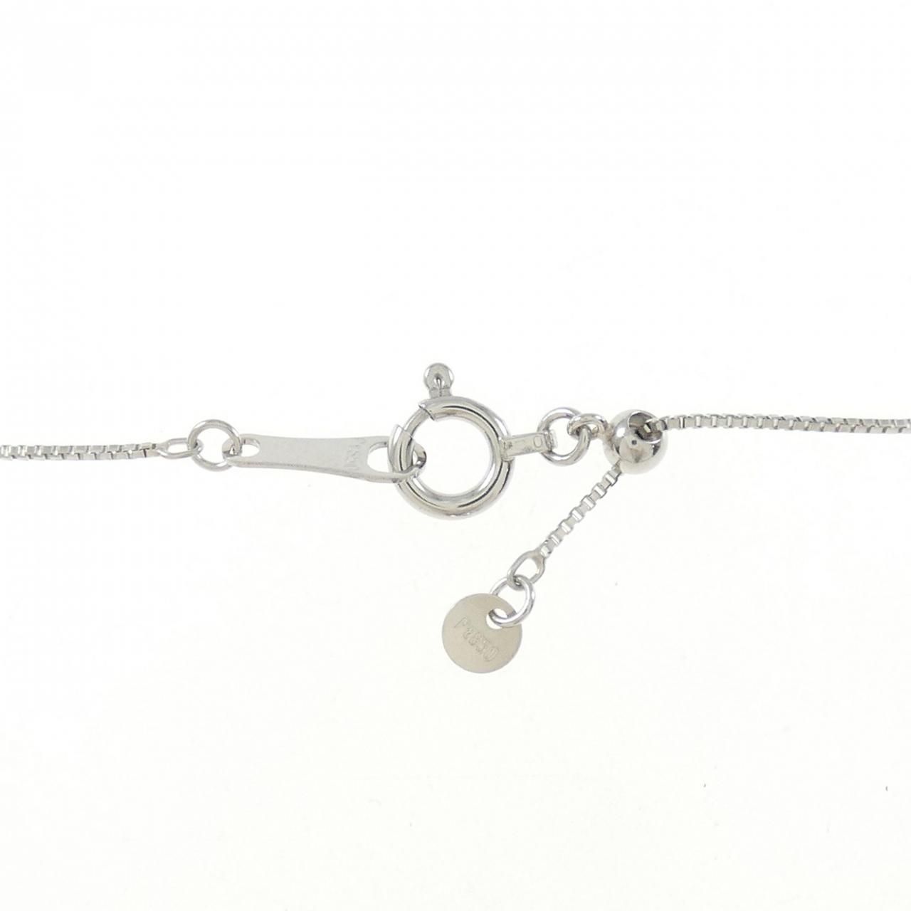 PT900/PT850 アクアマリン ネックレス 0.60CT - メルカリ 