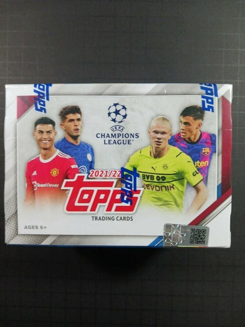 2021-22 Topps UEFA Champions League Collection Soccer Card Blaster Box トップス チャンピオンズ リーグ コレクション サッカー カード ブラスターボックス [並行輸入品] 