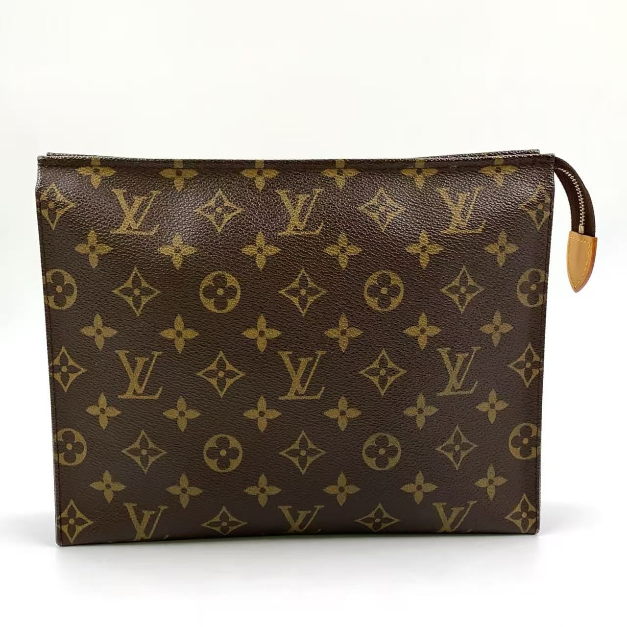 LOUIS VUITTON ポッシュトワレット26 モノグラム モノグラム