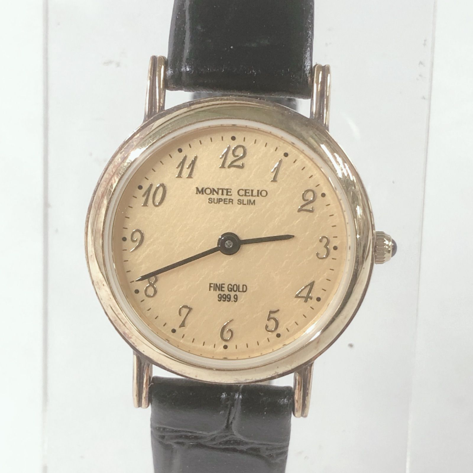 MONTE CELIO スーパースリム FINE GOLD 999.9 腕時計 - メルカリ