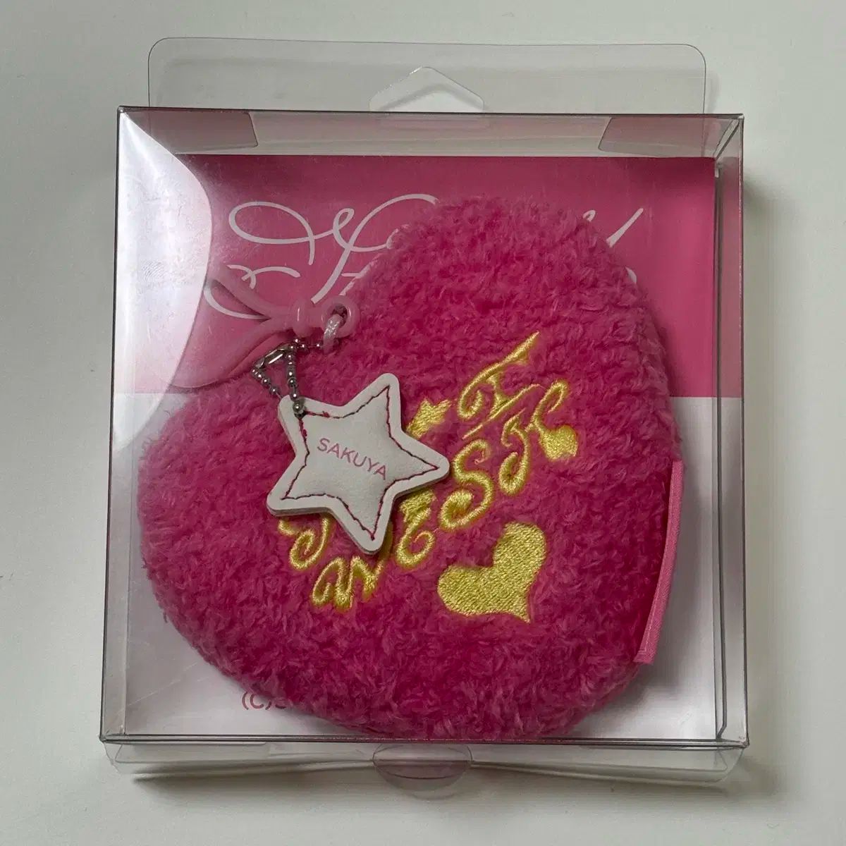 NCT(エヌシーティー) WIND AND WISH さくや 中国 MD ハート HEART キーリング