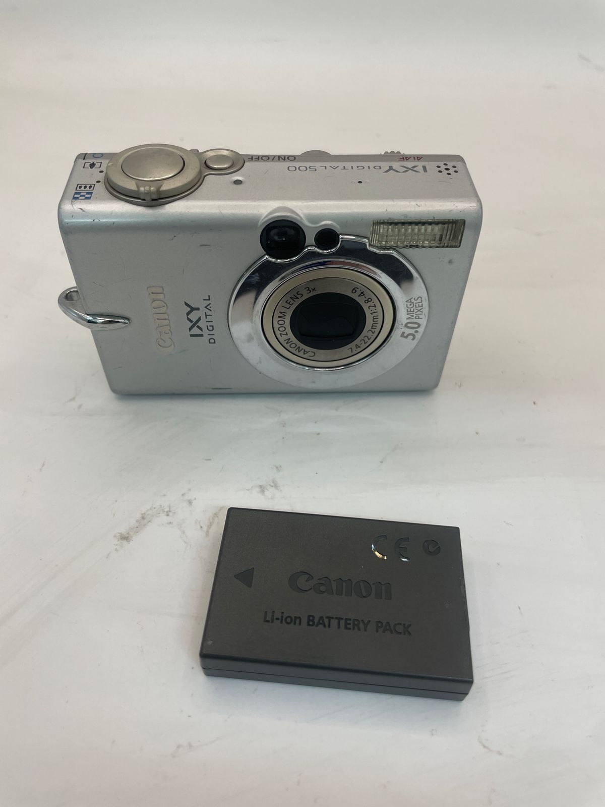 動作確認済み】 Canon IXY digital 500 PC1084 カメラ
