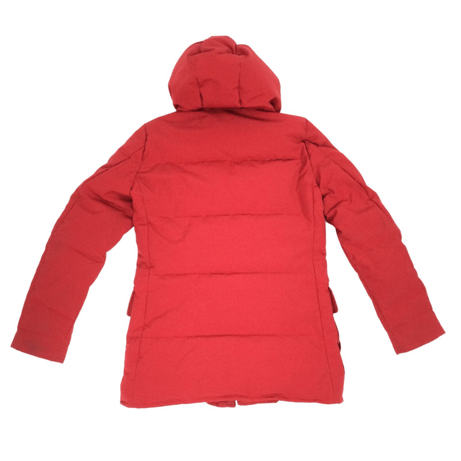 【正規品】AKM ダッフルダウンコート ウノピュウ 1308 AKM エーケーエム TAFFETA NYLON DUFFLE DOWN COAT 赤