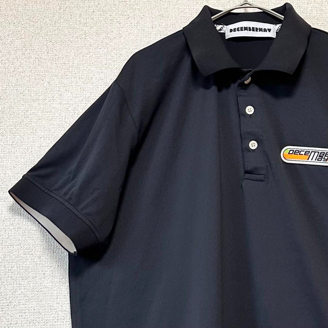 DECEMBERMAY 黒 ポロシャツ 【公式通販】
