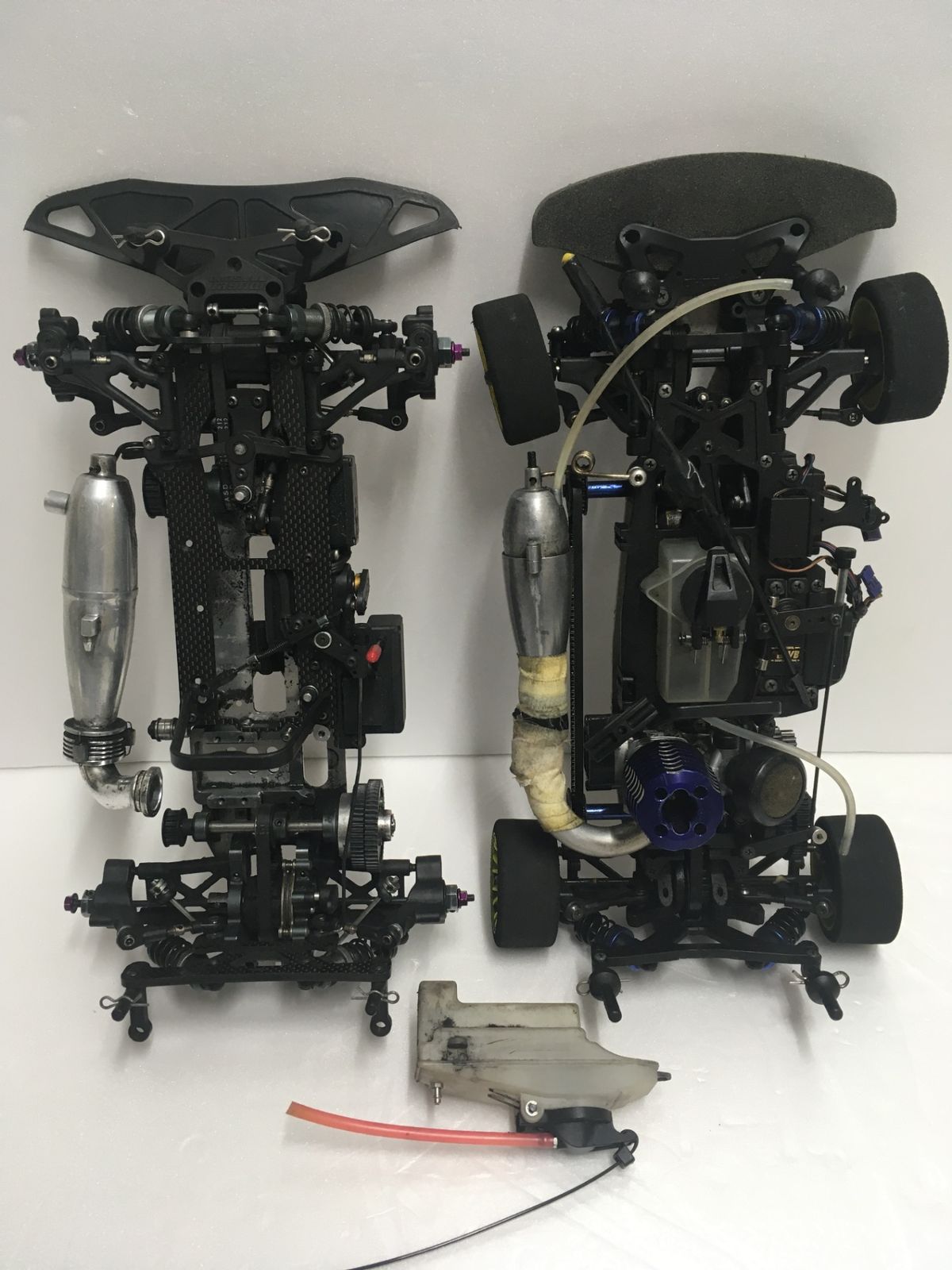 ジャンク 電動RC サーボ付き シャーシ 2台セット 未チェック品 囗G
