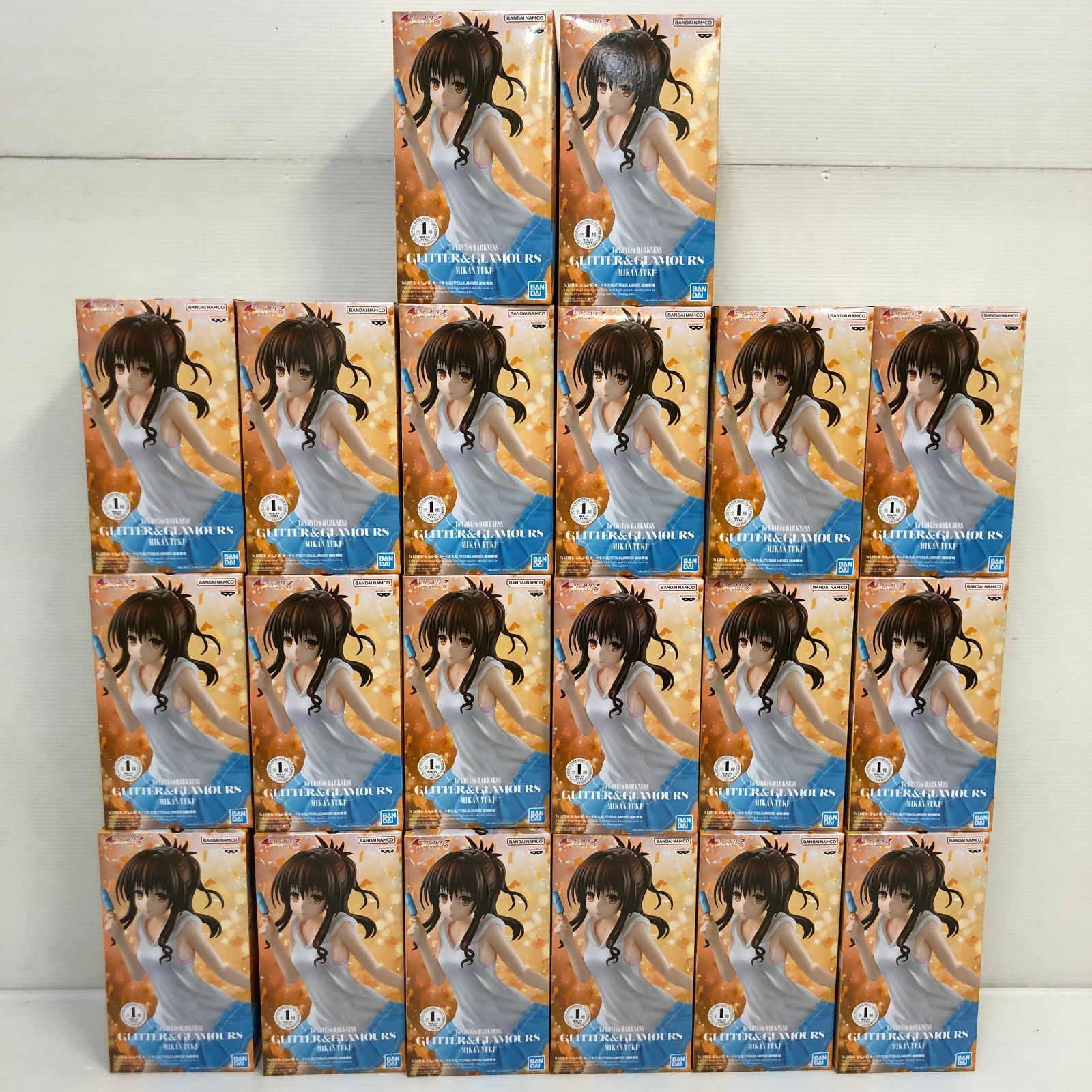 ▲ To LOVEる-とらぶる-ダークネス GLITTER-GLAMOURS 結城美柑 フィギュア 20個 まとめ 未開封品 smamuse090944