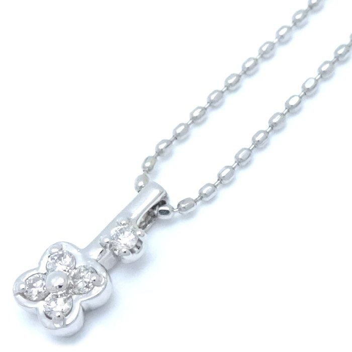 courreges クレージュ ダイヤモンド ネックレス ダイヤモンド0.07ct  