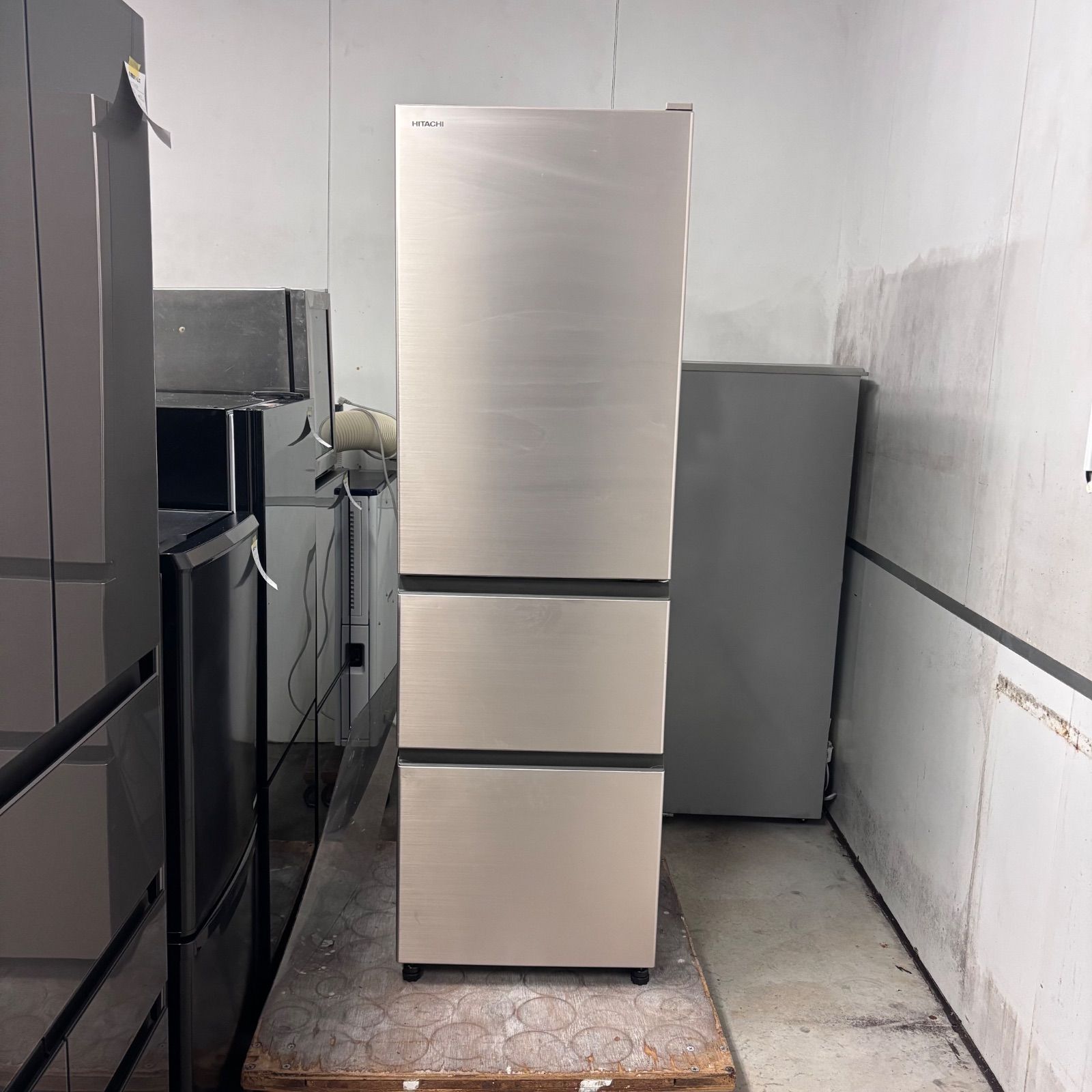 1352◀設置まで対応 日立　大型冷蔵庫　自動製氷機能付き　315L 7552◁設置まで対応 日立 自動製氷機能付き 大型冷蔵庫 315L 7552◁設置