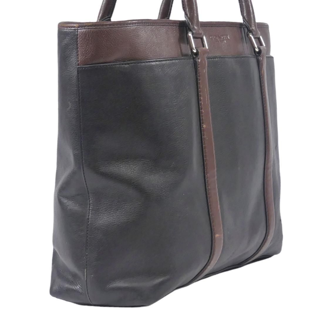 ビジネスバッグ 本革 COACH レザー メンズ コーチ 通勤 黒 JJ97