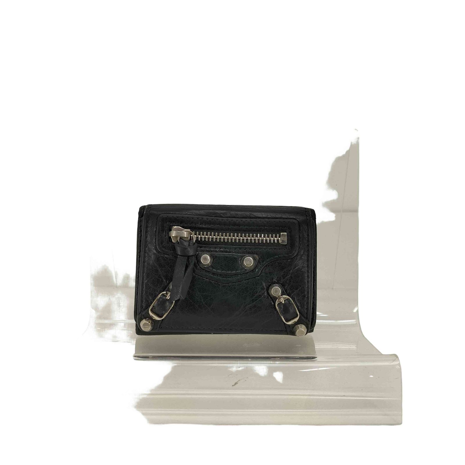 バレンシアガ BALENCIAGA CLASSIC CITY シティ クラシックコンパクトウォレット 三つ折り財布 メンズ 表記無