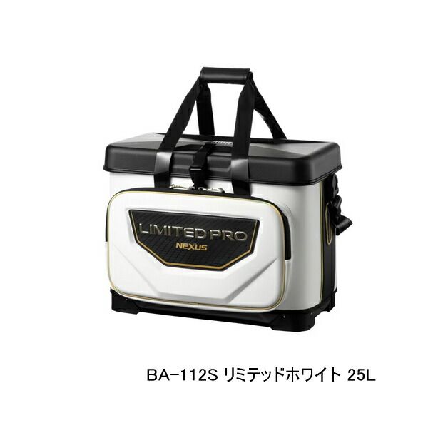 ≪ 25年9月新商品 ≫ シマノ 磯クール リミテッド プロ BA-112S リミテッドホワイト 25L