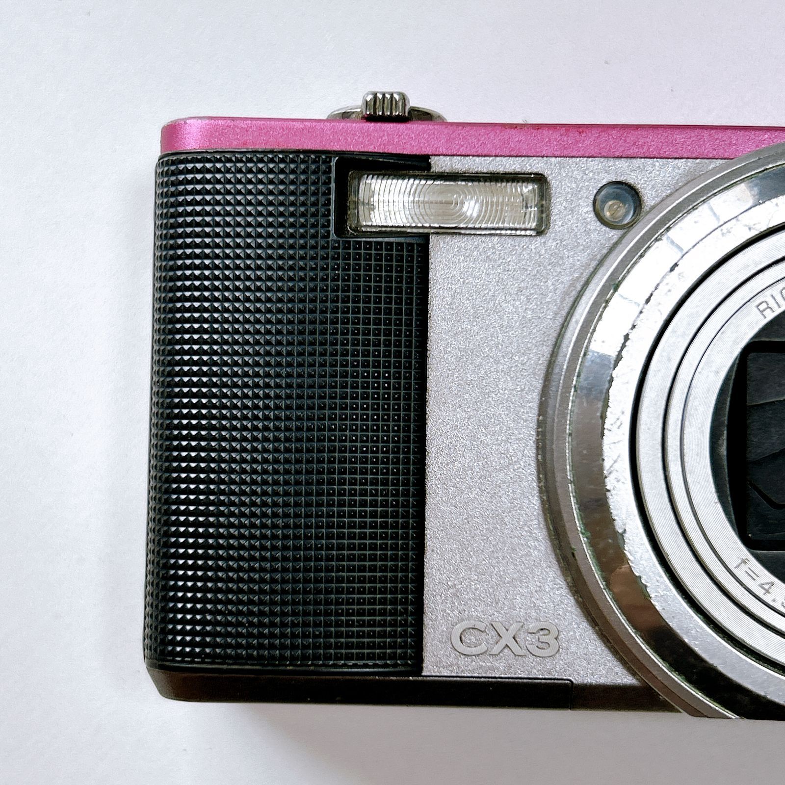 RICOH CX3 デジタルカメラ ピンク ヨドバシ.com - リコー RICOH CX3 [ツートン（ライトグレー×ピンク