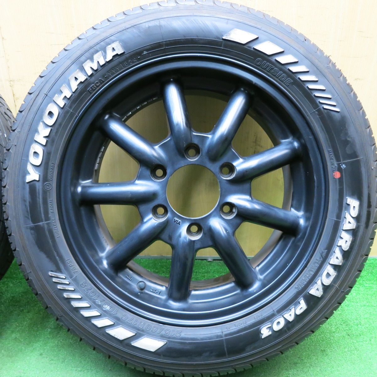 ファブレス BARONE MC-9 ヨコハマ PARADA ホワイトレター 200