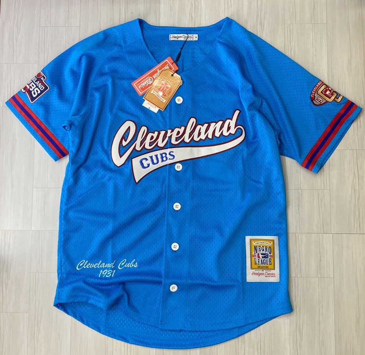 USA限定 HGC ニグロリーグ NEGRO LEAGUE クリーブランド カブス Cubs 背番号29 BBジャージ