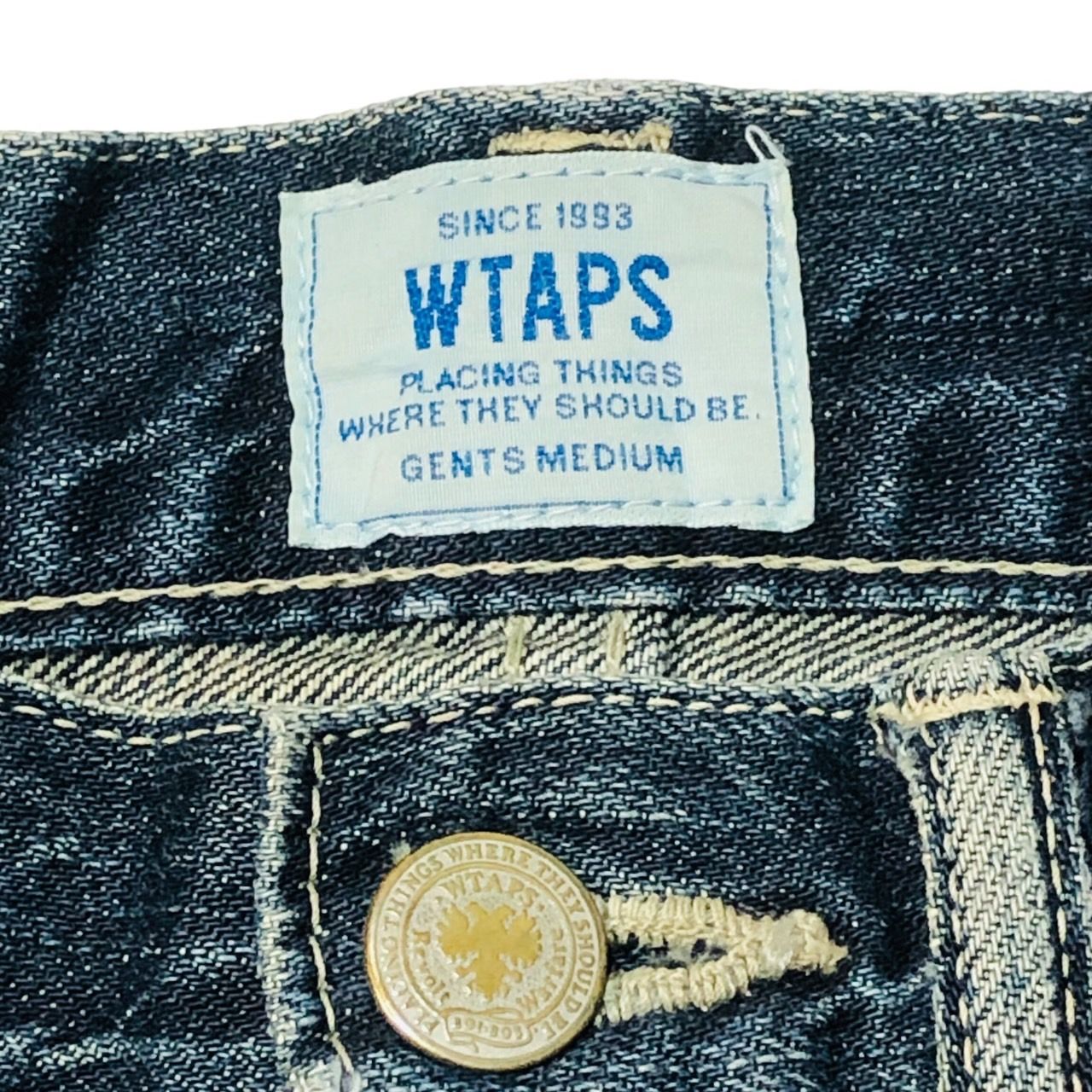 WTAPS(ダブルタップス) 13SS BLUES VERY SKINNY TRASH/S/ダメージ加工 