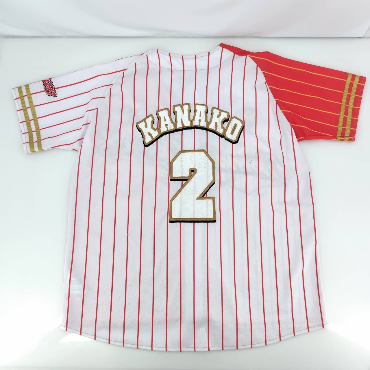 百田夏菜子　ユニフォーム　ももいろクローバーZ　ベースボールシャツ　ももクロ 美品【百田夏菜子】ももいろクローバーZ ベースボールシャツ