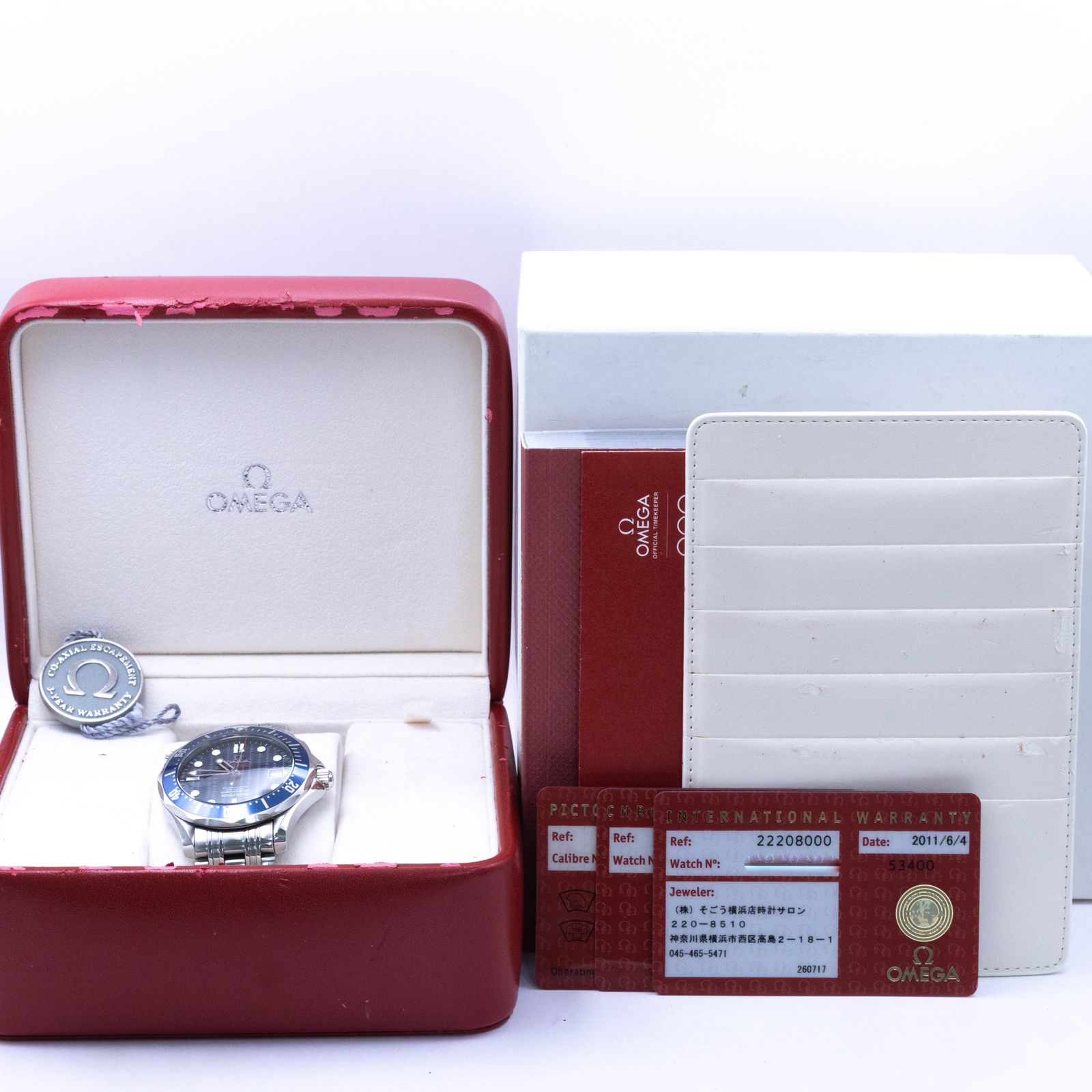 オメガ OMEGA シーマスター 2220.80 OMEGA Seamaster 自動巻き 腕時計
