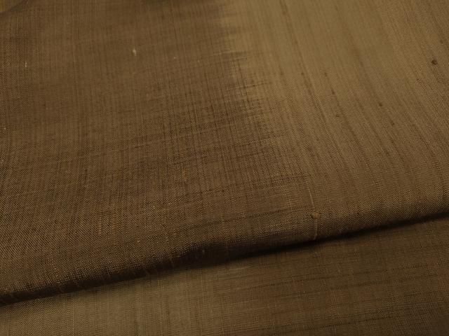 平和屋着物●上質な紬 格子柄 正絹 CAAY5033ut NICORILABO_COM