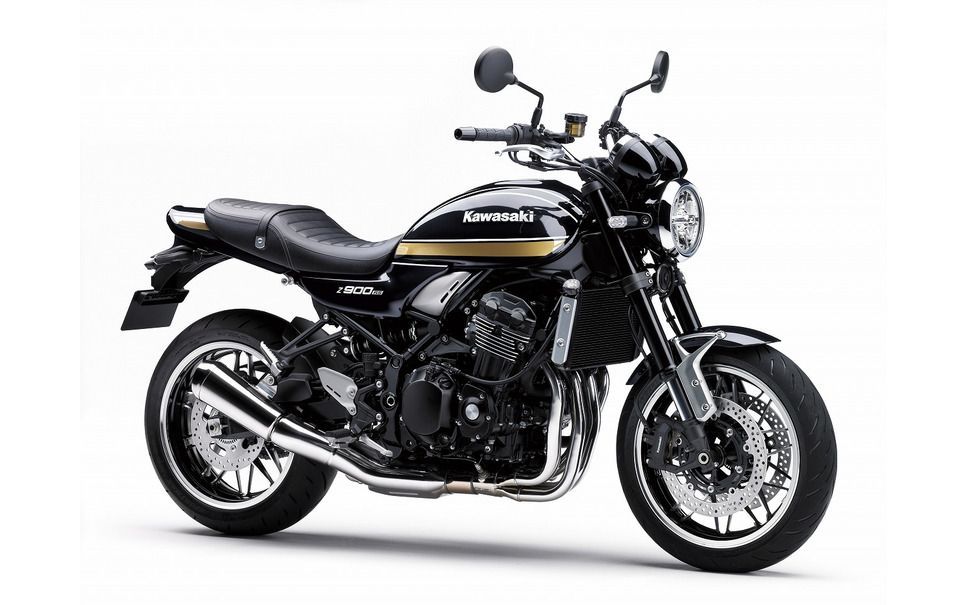 新品！Kawasaki/Z900RS/ビキニカウル/黒金/オリジナルペイントメタリックディアブロブラック