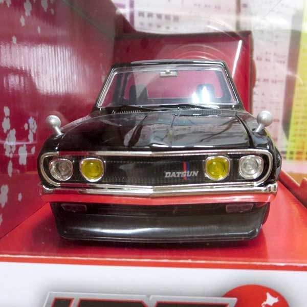 JADATOYS ミニカー JDM TUNERS 1972 DATSUN 620 PICKUP ダットサン ピックアップ ブラック 1:24スケール  - メルカリ