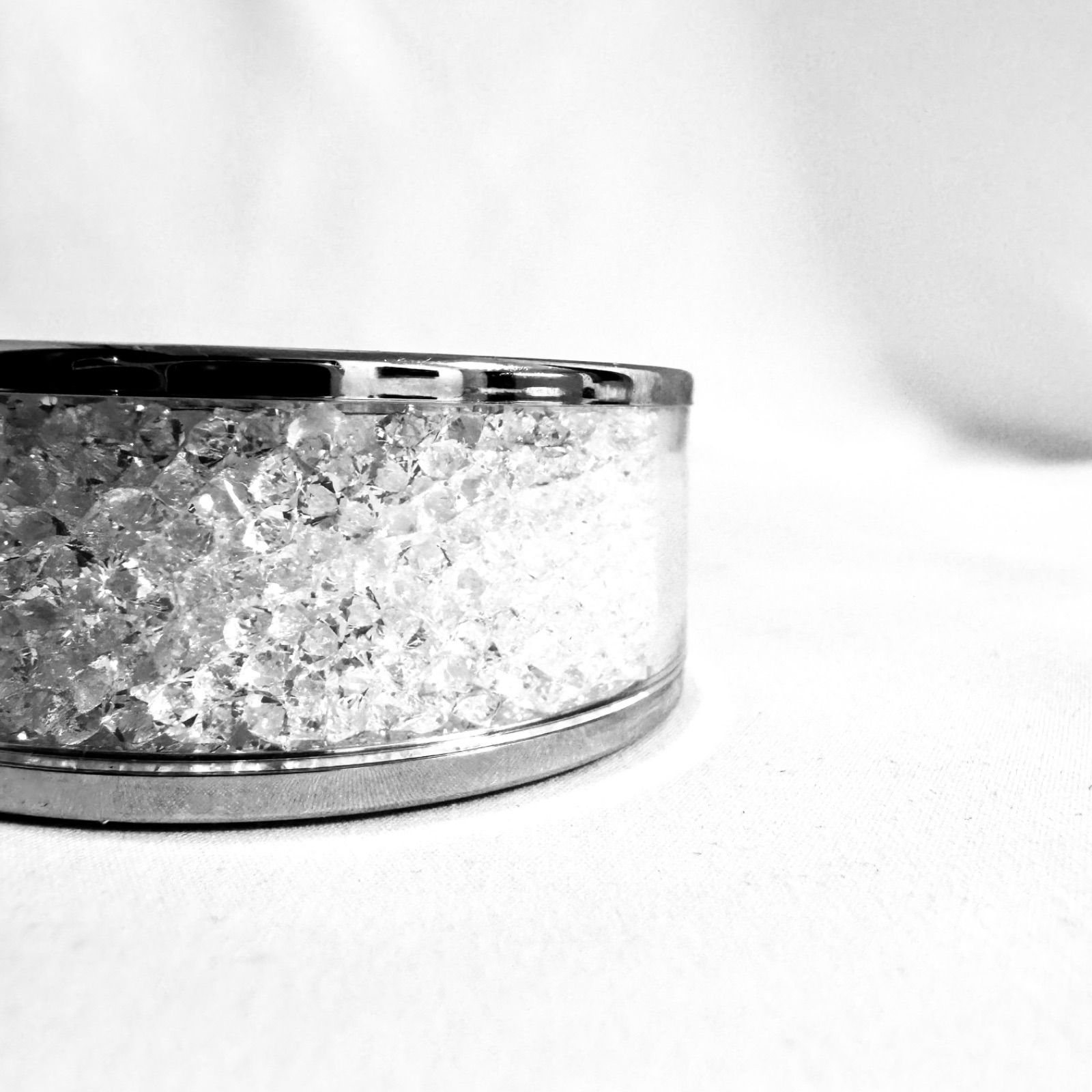 鑑定済】スワロフスキー swarovski ティーライトキャンドルホルダー 3