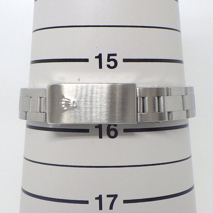 ロレックス Rolex 腕時計 オイスターパーペチュアル 76080 K番 2001年製 夜光インデックス 夜光針 ブラック文字盤 SS 自動巻き 【中古】 ロレックス Rolex 腕時計 オイスターパーペチュアル 76080 K番 2001年