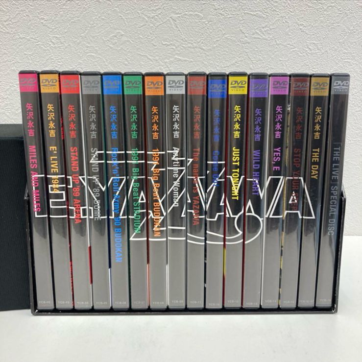 D8475 矢沢永吉 THE LIVE DVD BOX 17枚セット