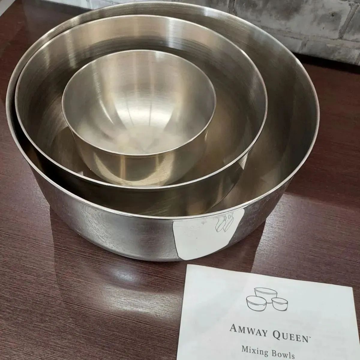AMWAY QUEEN Mixing Bowls アムウェイ クイーン ミキシングボウル