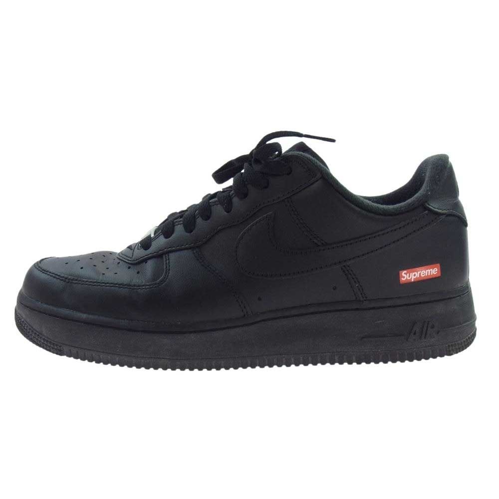 Supreme シュプリーム スニーカー CU9225-001 NIKE ナイキ AIR FORCE 1 LOW エアフォースワン ロー ローカット スニーカー ブラック系 28cm【中古】