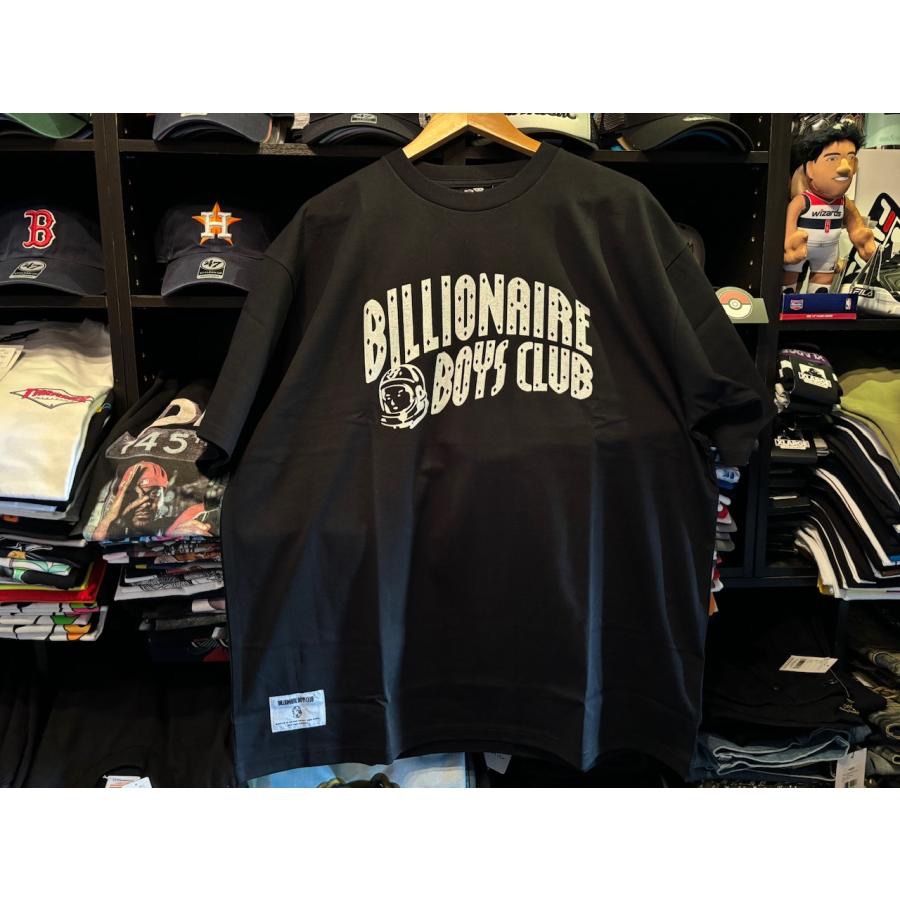 BILLIONAIRE BOYS CLUB COTTON T-SHIRT ARCH LOGO BLACK XLサイズ ¥8800+送料¥880